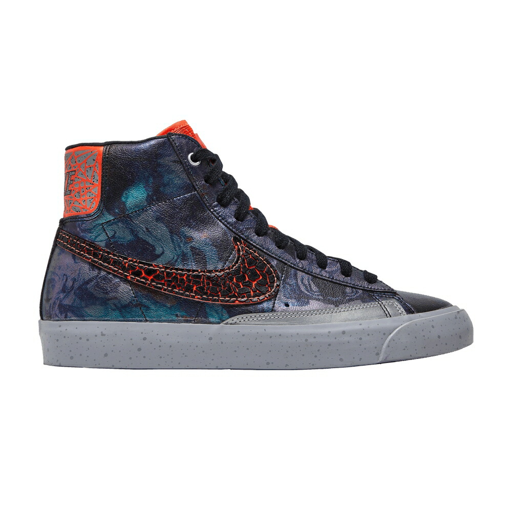 ナイキ ブレイザー ミッド クリムゾン 黒色 ブラック AREA 72 スニーカー メンズ NIKE BLAZER MID PRM QS / TOTAL CRIMSON BLACK