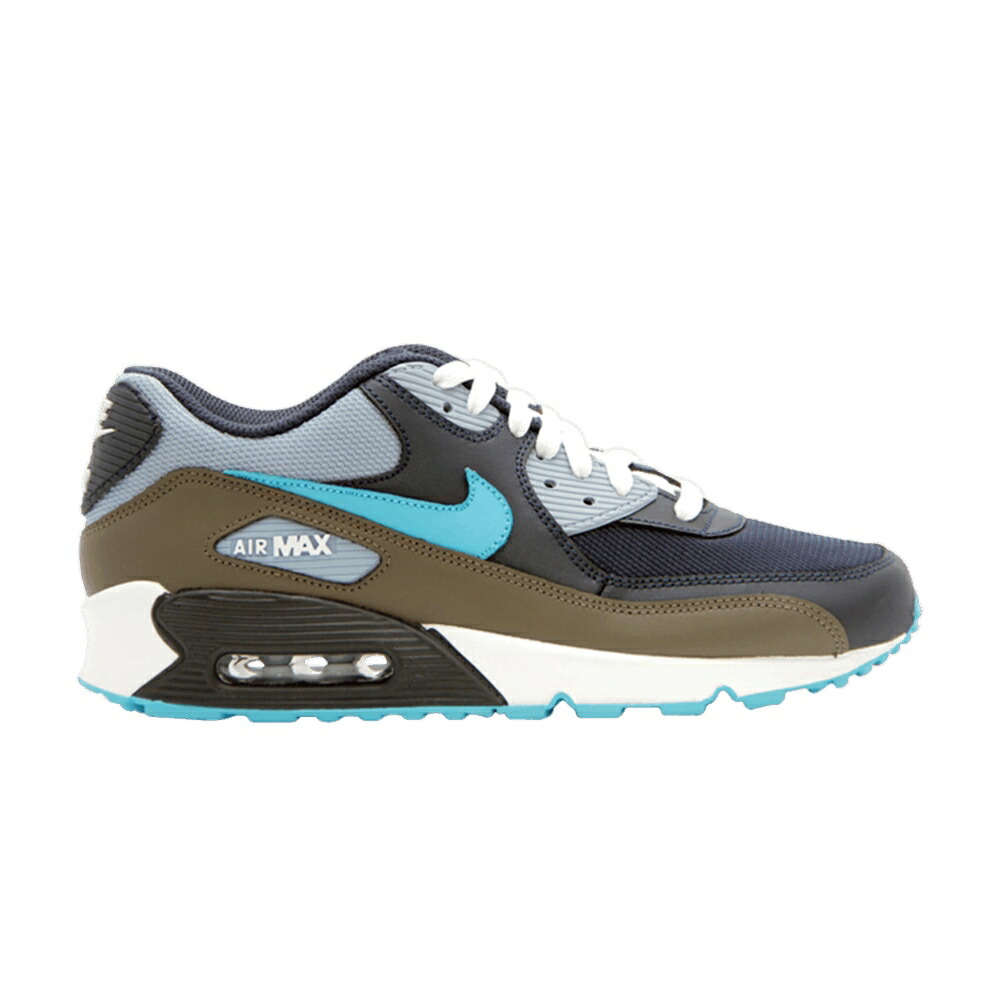 ナイキ マックス 白色 ホワイト エアマックス スニーカー メンズ NIKE AIR MAX 90 / OBSIDIAN TRQS BL BL GRY WHITE