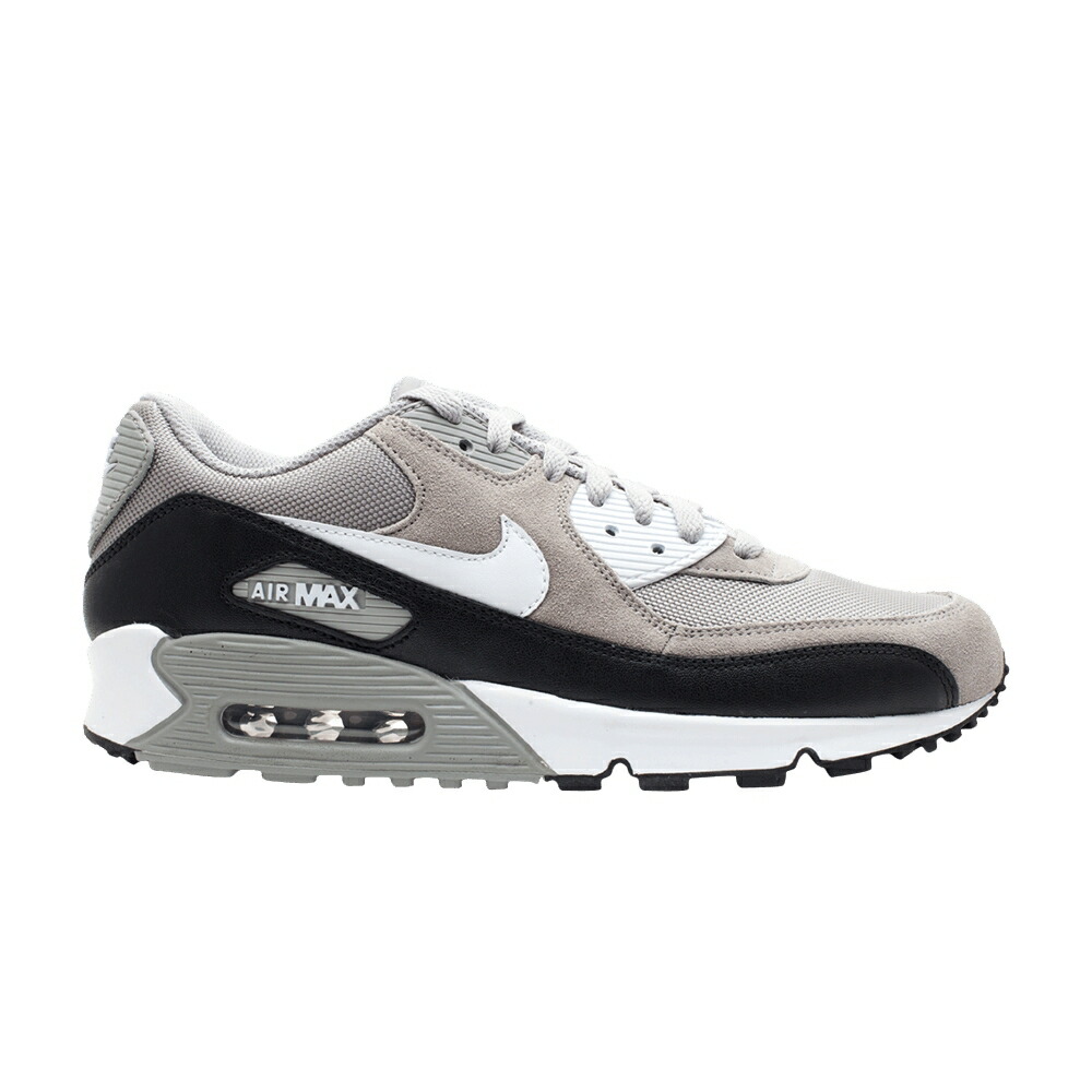 ナイキ マックス 灰色 グレー 白色 ホワイト 黒色 ブラック エアマックス MEDIUM BLACK スニーカー メンズ NIKE AIR MAX 90 GREY / MEDIUM GREY WHITE BLACK