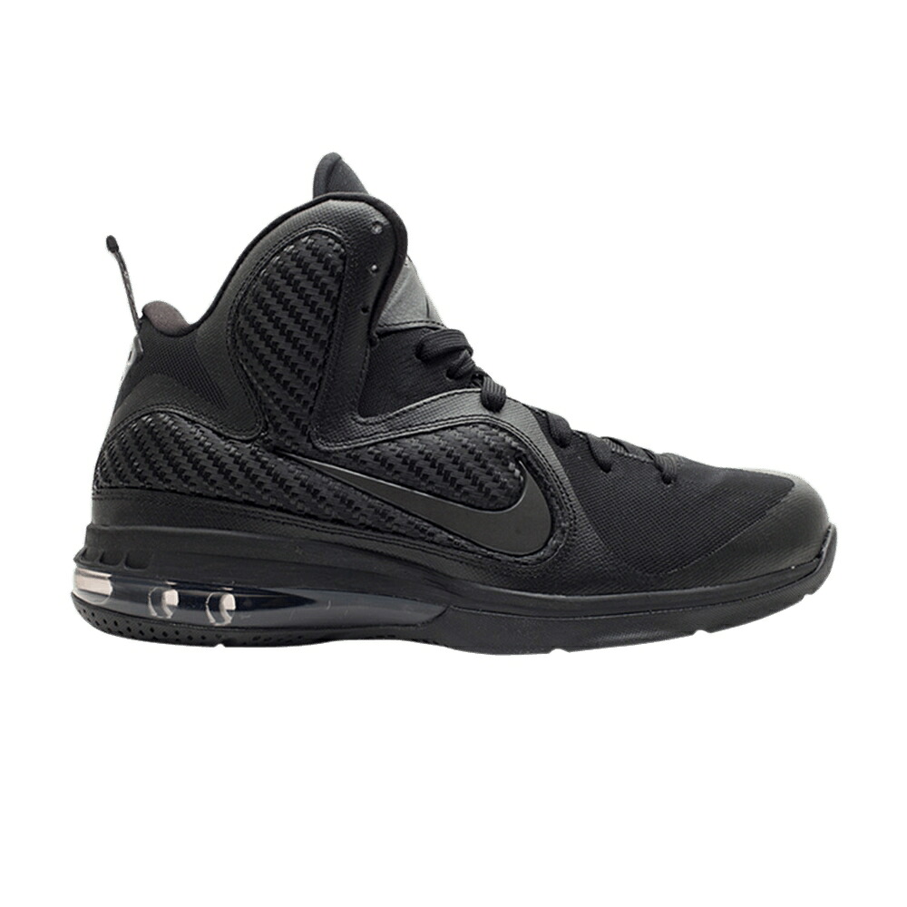 ナイキ レブロン 黒いこと 黒いこと \u0027BLACKOUT\u0027 スニーカー メンズ NIKE LEBRON 9 / BLACK BLACK ANTHRACITE