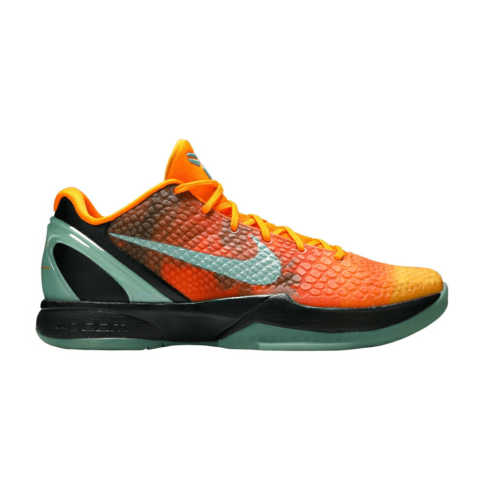 ナイキ ズーム コービー 橙 オレンジ 黒色 ブラック 'ALLSTAR COUNTY' スニーカー メンズ NIKE ZOOM KOBE 6 'ALL-STAR - ORANGE / ORANGE PEEL CANNON BLACK