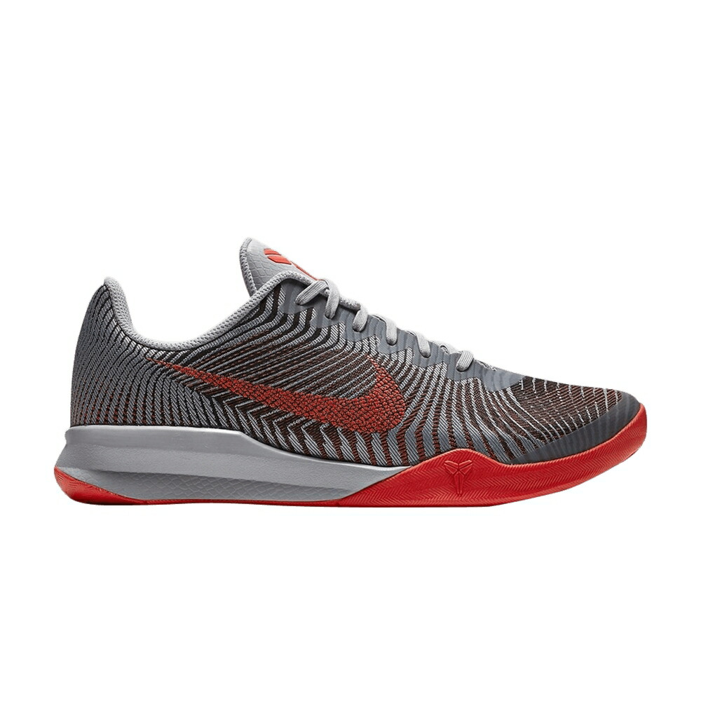 ナイキ 薄墨色 薄墨色 クリムゾン 黒いこと 黒いこと \u0027WOLF CRIMSON\u0027 スニーカー メンズ NIKE KB MENTALITY 2 GREY BRIGHT / WOLF GREY BRIGHT CRIMSON BLACK