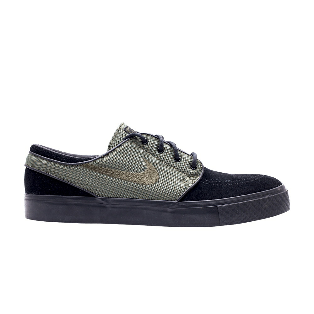 ナイキ ズーム エスビー 黒色 ブラック アーミー オリーブ スニーカー メンズ NIKE ZOOM STEFAN JANOSKI SB PR / BLACK ARMY OLIVE BLACK｜スニケス