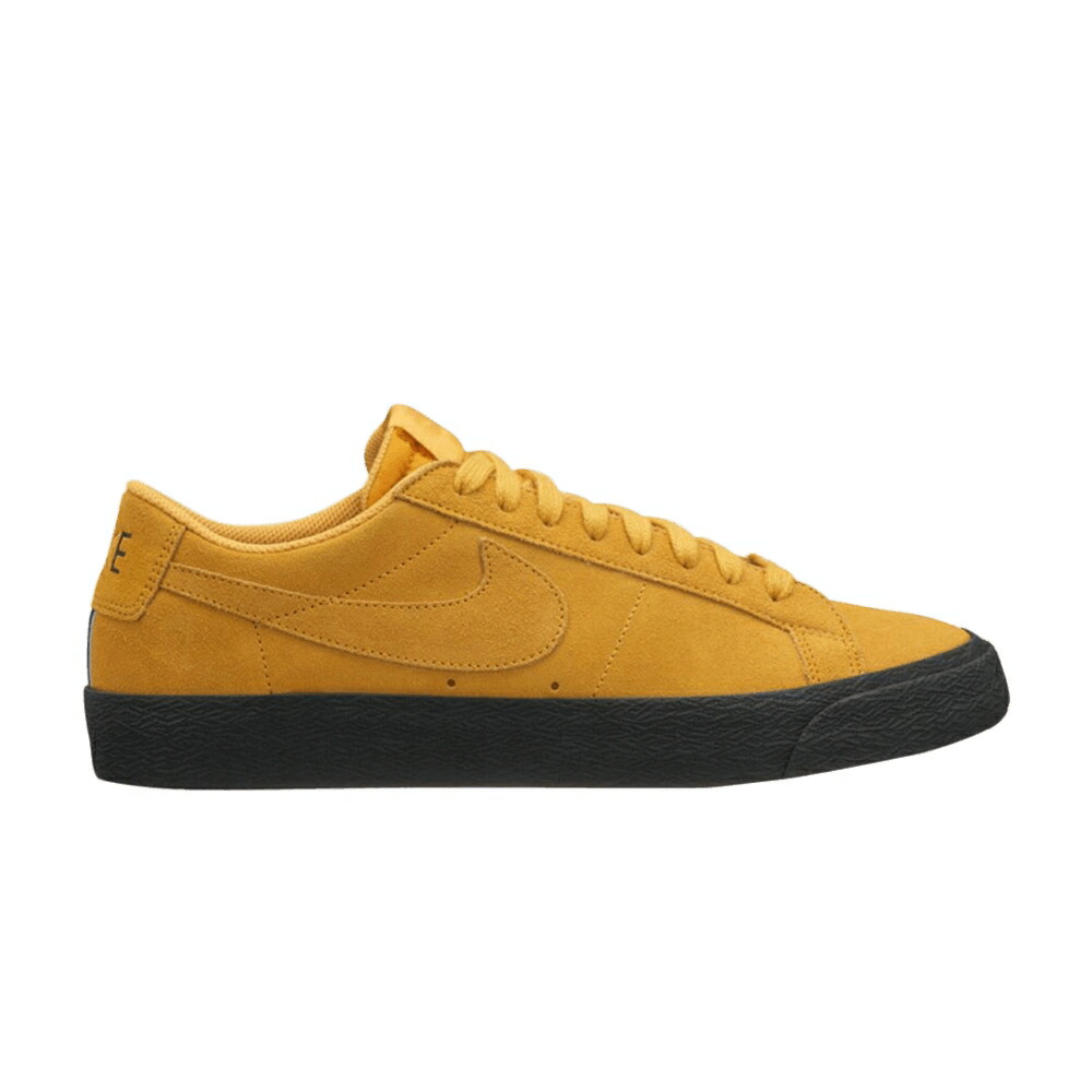 ナイキ ズーム ブレイザー エスビー 黄色 イエロー 黒色 ブラック 'YELLOW OCHRE' スニーカー メンズ NIKE ZOOM BLAZER LOW SB / YELLOW OCHRE BLACK