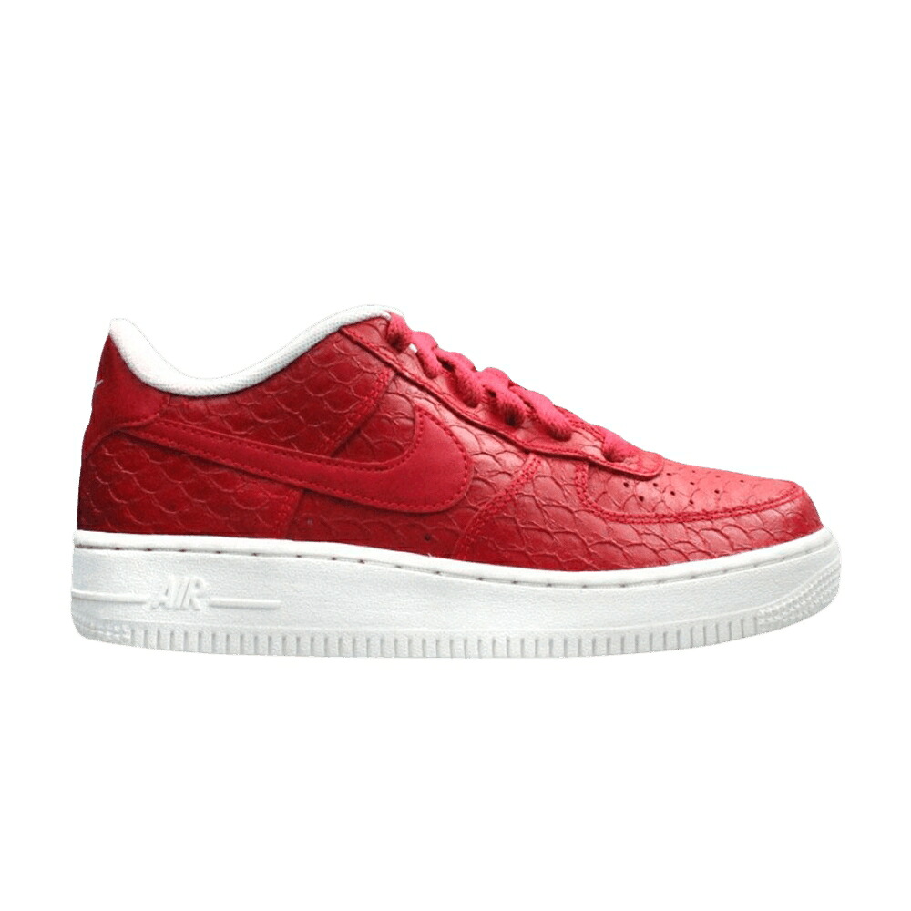 ナイキ アクション 赤 レッド エアフォース 'ACTION RED' ジュニア キッズ NIKE AIR FORCE 1 LOW LV8 GS / ACTION RED ACTION RED SUMMIT ベビー マタニティ スニーカー|スニケス