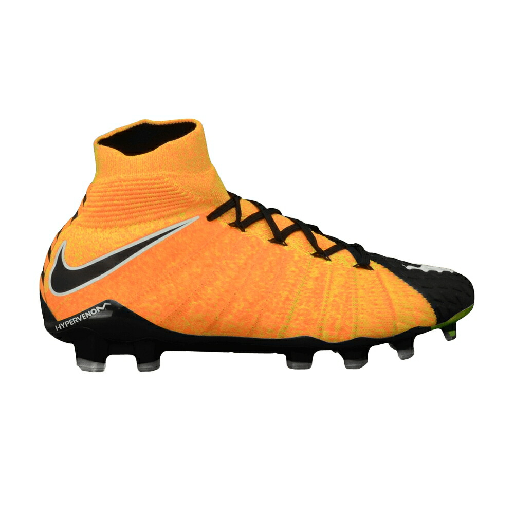 ナイキ ハイパーベノム 橙 オレンジ レーザー 黒色 ブラック 'LASER BLACK' スニーカー メンズ NIKE HYPERVENOM PHANTOM 3 DF FG ORANGE / LASER ORANGE BLACK