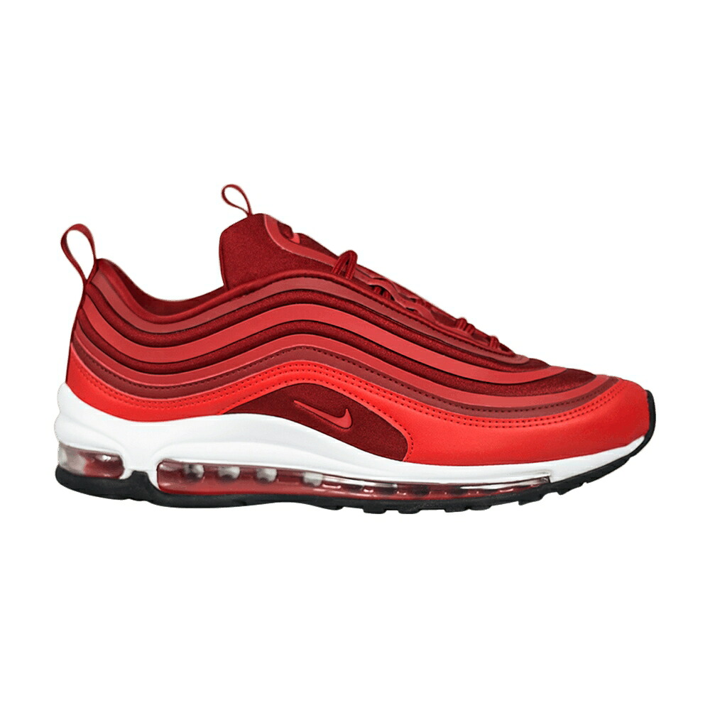 ナイキ マックス ウルトラ 赤 レッド スピード 黒色 ブラック エアマックス 'GYM RED' スニーカー レディース NIKE WMNS AIR MAX 97 ULTRA / GYM RED SPEED RED BLACK