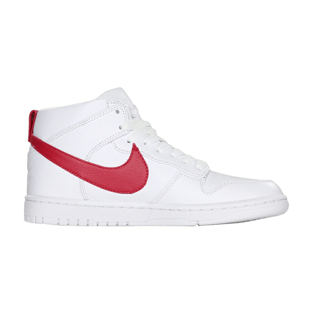 ナイキ ダンク チャッカ 白いこと 白いこと 赤 赤いこと \u0027WHITE RED\u0027 スニーカー メンズ NIKE RICCARDO TISCI X NIKELAB DUNK LUX CHUKKA / WHITE DISTANCE RED