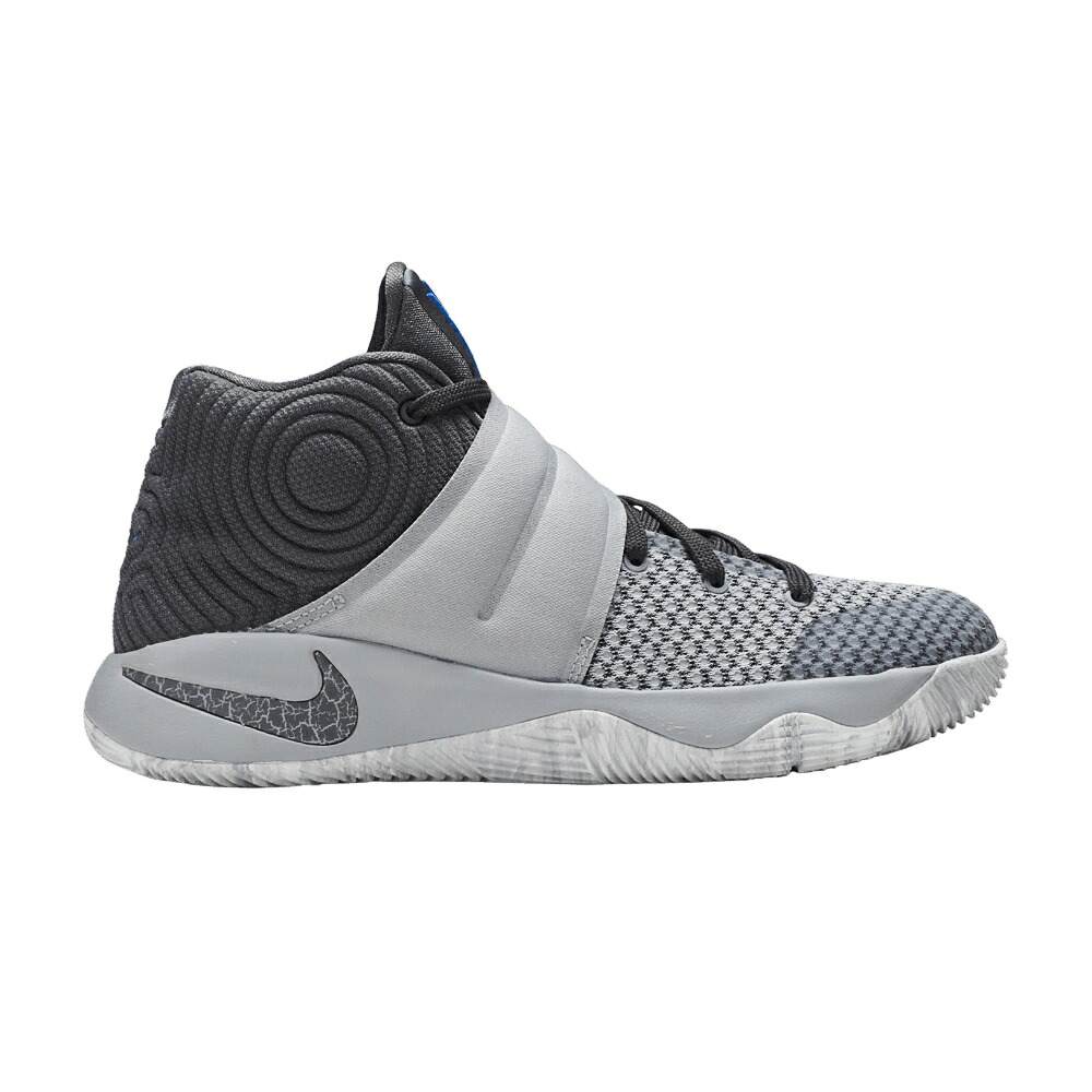 ナイキ カイリー 灰色 グレー 青色 ブルー クール 'OMEGA' スニーカー メンズ NIKE KYRIE 2 / WOLF GREY OMEGA BLUE COOL GREY｜スニケス