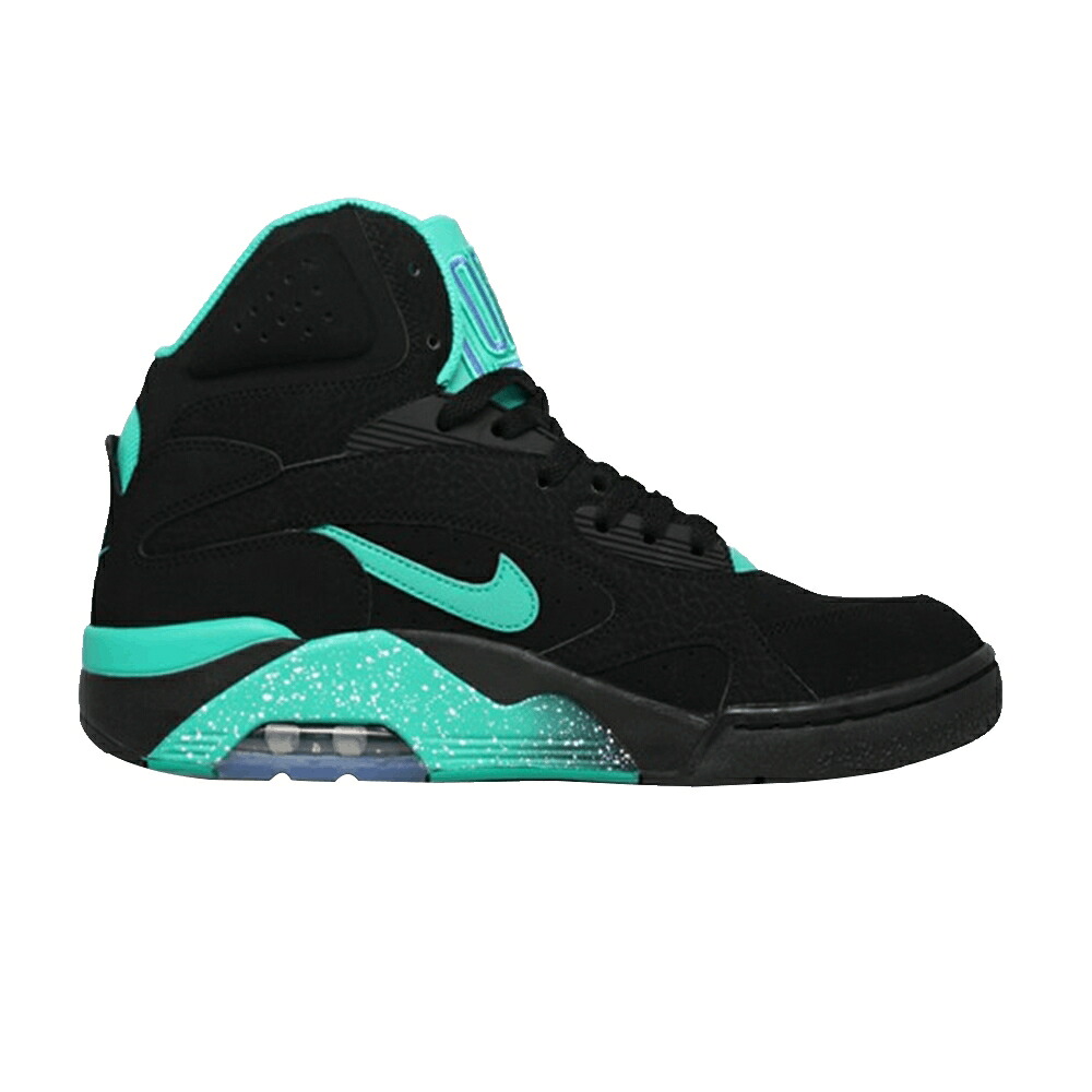 ナイキ ミッド 黒いこと 黒いこと 紫 相撲取り草 空軍 \u0027ATOMIC TEAL\u0027 スニーカー メンズ NIKE AIR FORCE 180 MID / BLACK ATOMIC TEAL VIOLET