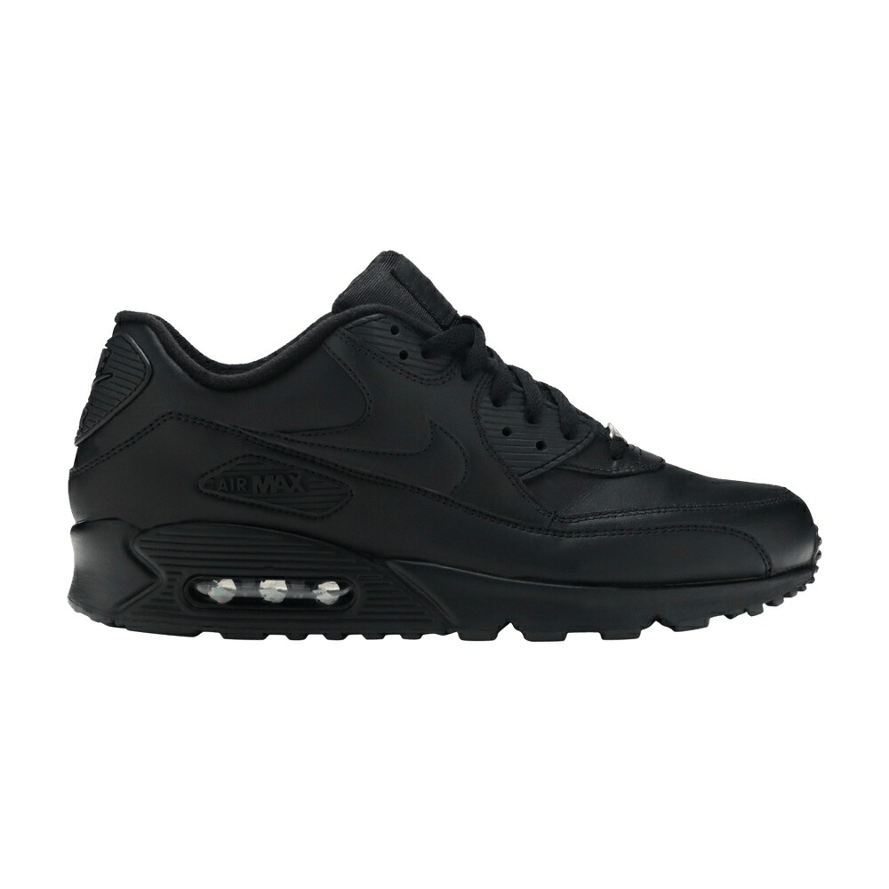 ナイキ マックス レザー 黒色 ブラック エアマックス 'BLACK' スニーカー メンズ NIKE AIR MAX 90 LEATHER / BLACK BLACK