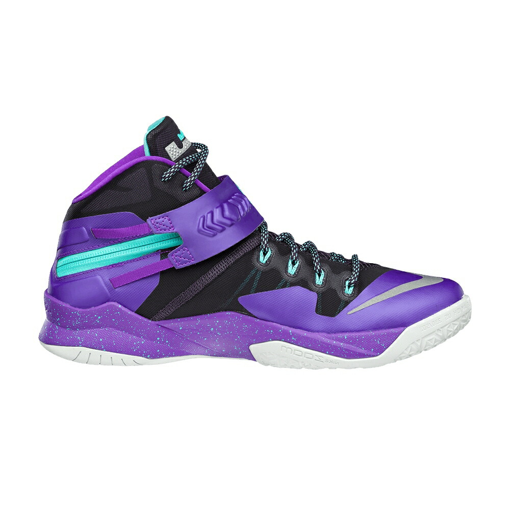 ナイキ ズーム ソルジャー コート 紫 パープル 銀色 シルバー 'SUMMIT HORNETS' スニーカー メンズ NIKE ZOOM SOLDIER 8 LAKE / COURT PURPLE METALLIC SILVER|スニケス