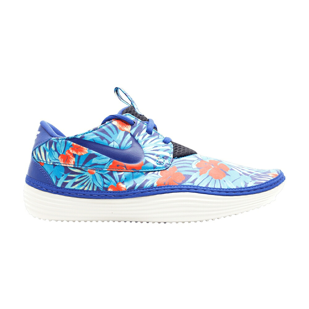 ナイキ モカシン 'FLORAL PACK' スニーカー メンズ NIKE SOLARSOFT MOCCASIN SP / OLY ROYAL OLD ROYAL CRSTYL MNT
