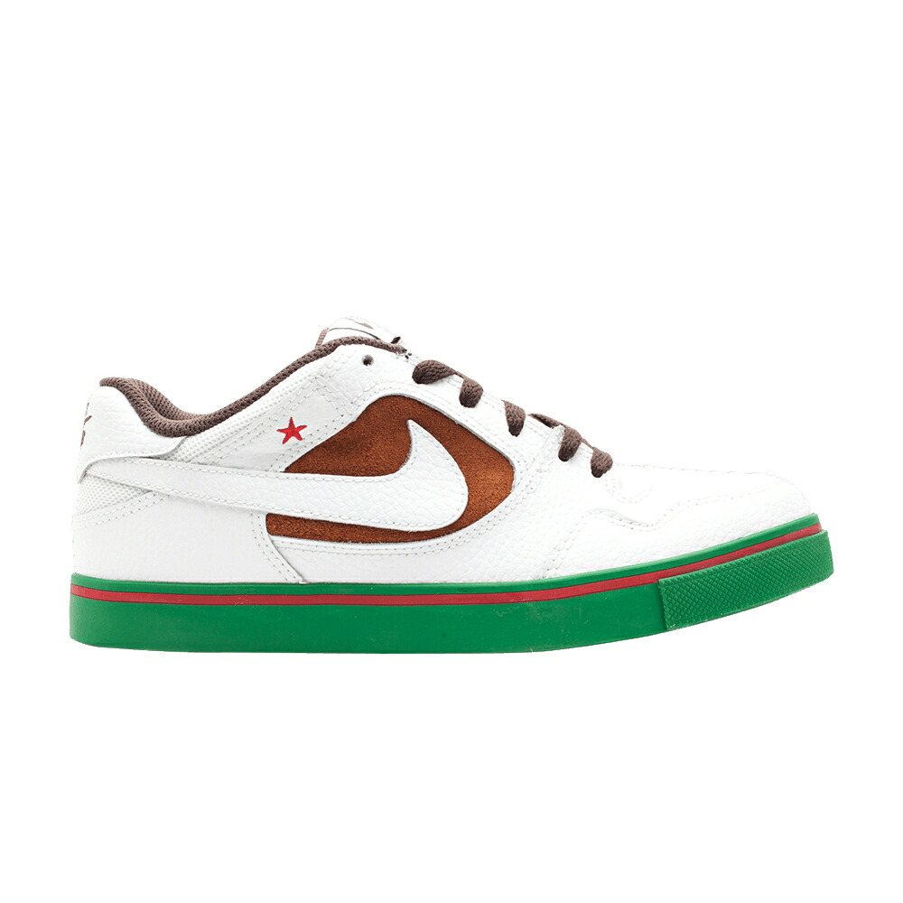 ナイキ 望遠レンズ 極点 エスビー 白いこと 白いこと 2.5 \u0027CALI\u0027 スニーカー メンズ NIKE ZOOM PAUL RODRIGUEZ SB / PECAN WHITE DARK CHOCOLATE