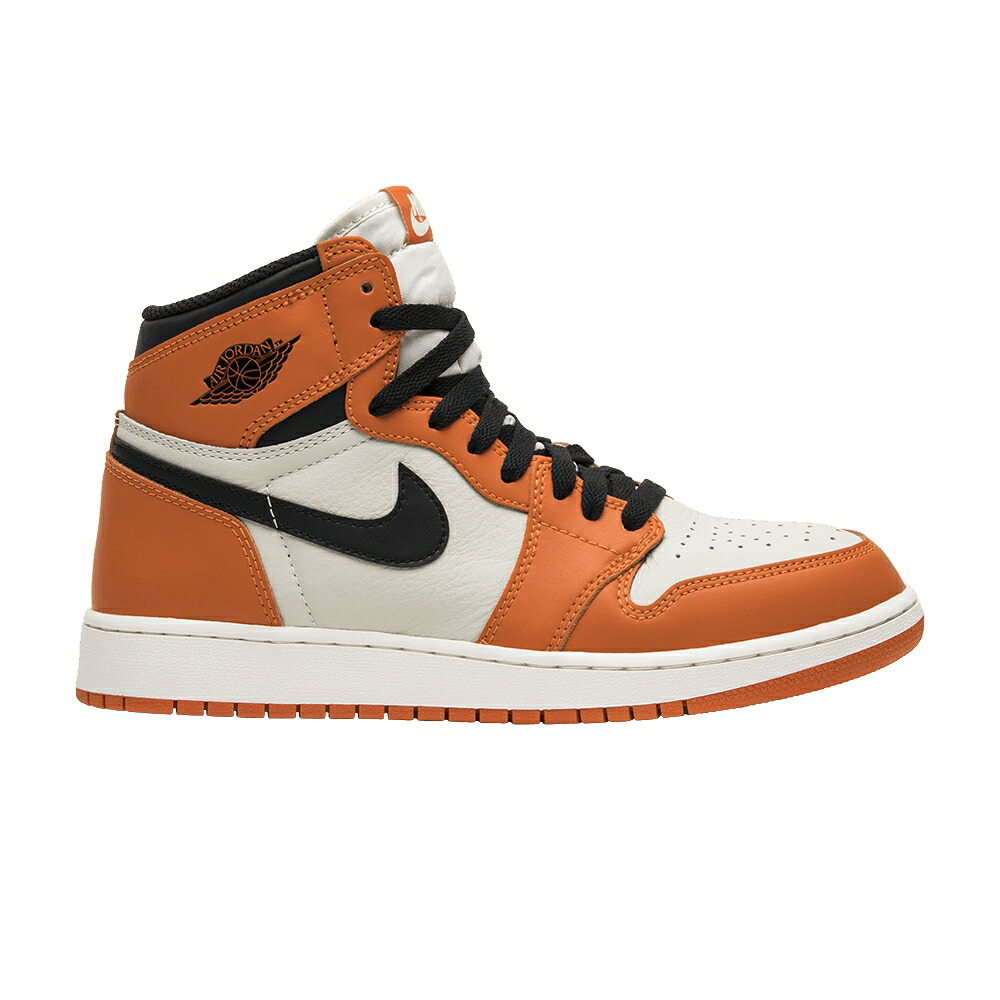 ナイキ 御機嫌 黒いこと 黒いこと エアジョーダン \u0027SHATTERED AWAY\u0027 お坊っちゃん キッズ AIR JORDAN AIR JORDAN 1 RETRO HIGH OG GS BACKBOARD / SAIL BLACK STARFISH もの言う花 マタニティ スニーカー
