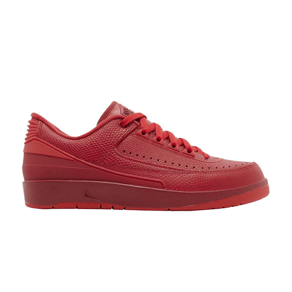 ナイキ 赤 赤いこと エアジョーダン \u0027GYM RED\u0027 スニーカー メンズ AIR JORDAN AIR JORDAN 2 RETRO LOW / GYM RED HYPER TURQUOISE