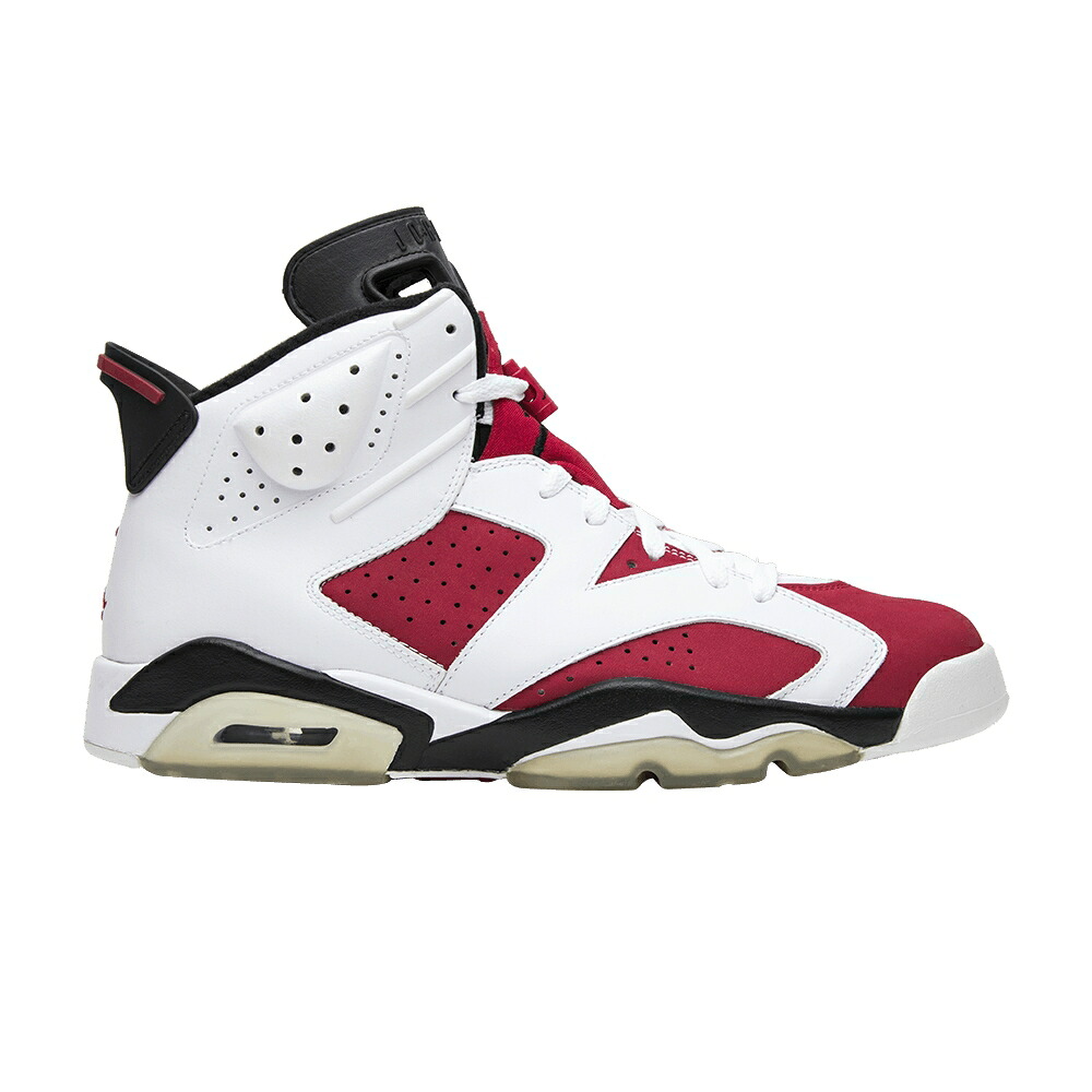 ナイキ 白色 ホワイト 黒色 ブラック エアジョーダン 'COUNTDOWN PACK' スニーカー メンズ AIR JORDAN AIR JORDAN 6 RETRO / WHITE CARMINE BLACK｜スニケス