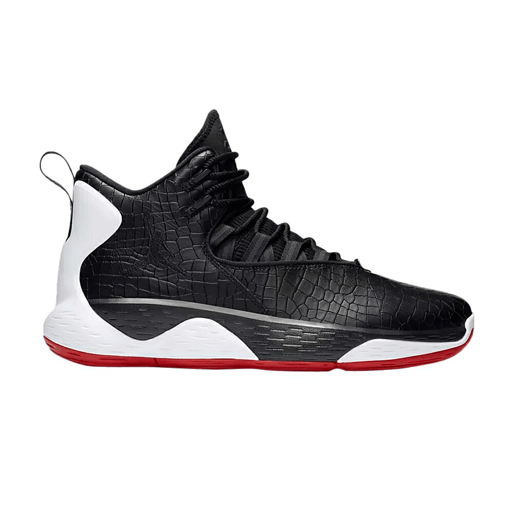 ナイキ 黒色 ブラック 白色 ホワイト 赤 レッド エアジョーダン SUPER.FLY 'BRED' スニーカー メンズ AIR JORDAN AIR JORDAN MVP / BLACK WHITE UNIVERSITY RED BLACK