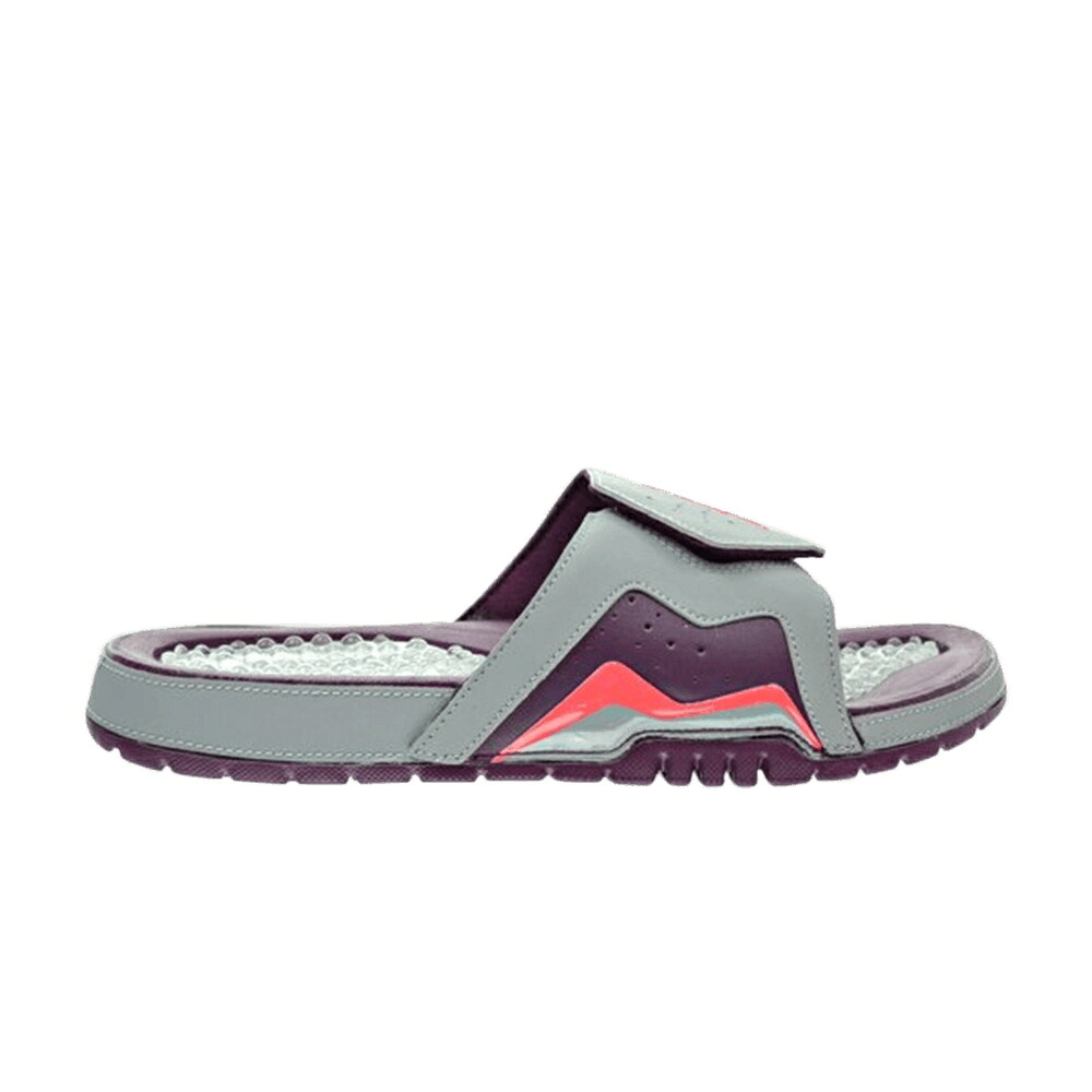 ナイキ ハイドロ サンダル 灰色 グレー エアジョーダン スニーカー メンズ AIR JORDAN AIR JORDAN 7 HYDRO SLIDE / WOLF GREY INFRARED 23 BORDEAUX