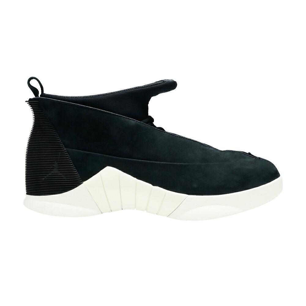 ナイキ 黒色 ブラック エアジョーダン 'BLACK SUEDE' スニーカー メンズ AIR JORDAN PSNY X AIR JORDAN 15 RETRO / BLACK BLACK SAIL BLACK|スニケス
