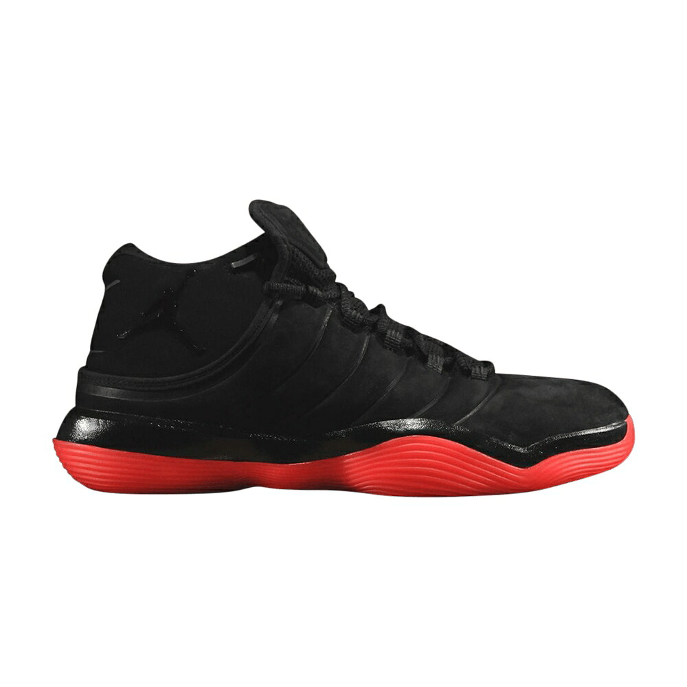 ナイキ 黒色 ブラック エアジョーダン SUPER.FLY 'BLACK INFRARED' スニーカー メンズ AIR JORDAN AIR JORDAN 2017 / BLACK BLACK INFRARED 23|スニケス