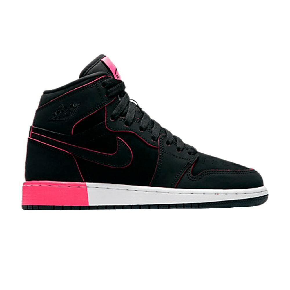 ナイキ ハイ 黒色 ブラック ピンク 白色 ホワイト エアジョーダン BLACK PINK スニーカー メンズ AIR JORDAN AIR JORDAN 1 RETRO HIGH GG HYPER / BLACK HYPER PINK WHITE BLACK