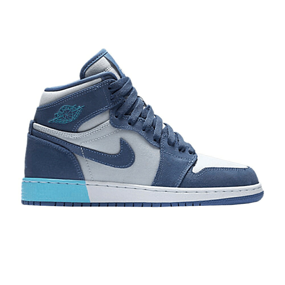 ナイキ ハイ 青色 ブルー ピュア プラチナム エアジョーダン 'BLUE MOON' スニーカー メンズ AIR JORDAN AIR JORDAN 1 RETRO HIGH GG / BLUE MOON PURE PLATINUM