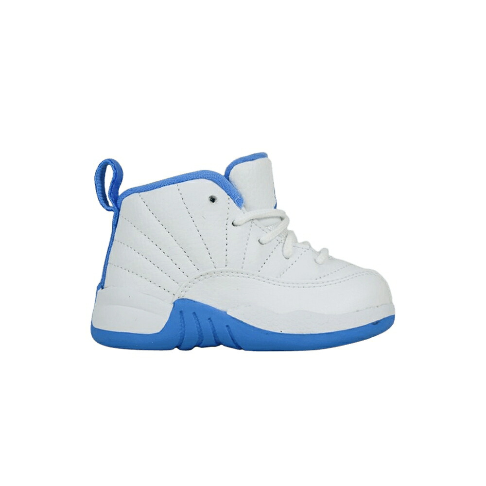 ナイキ 白色 ホワイト 青色 ブルー エアジョーダン 'UNIVERSITY BLUE' ベビー AIR JORDAN AIR JORDAN 12 RETRO TD / WHITE UNIVERSITY BLUE