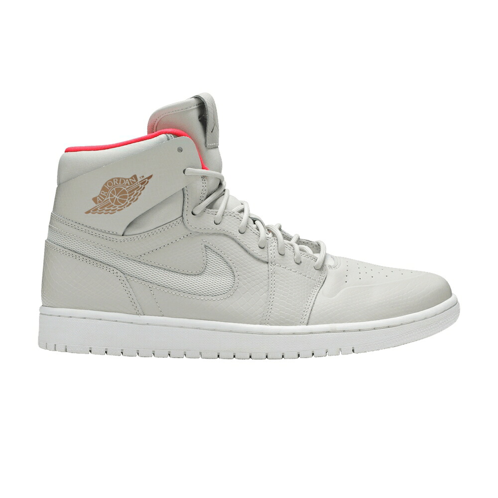 ナイキ ご機嫌 純然たる プラチナム エアジョーダン \u0027MEDIUM BEIGE\u0027 スニーカー メンズ AIR JORDAN AIR JORDAN 1 HIGH NOUVEAU / PURE PLATINUM PURE PLATINUM