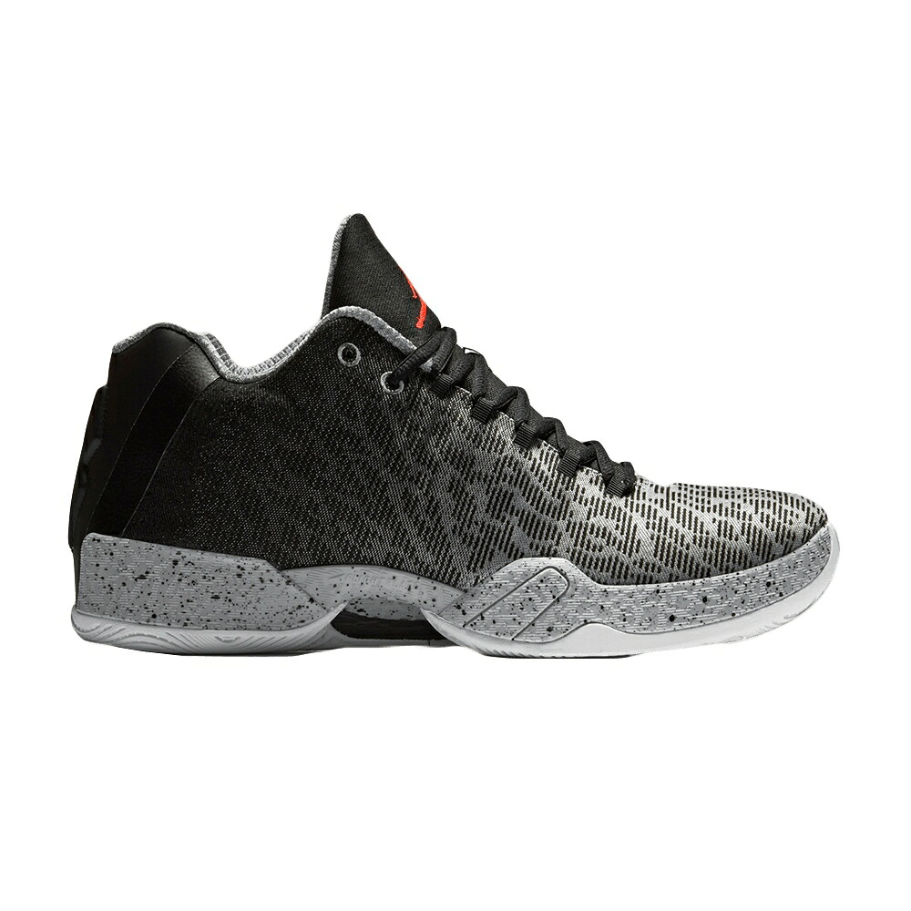 ナイキ 黒色 ブラック 灰色 グレー エアジョーダン 'INFRARED' スニーカー メンズ AIR JORDAN AIR JORDAN 29 LOW / BLACK INFRARED 23 WOLF GREY