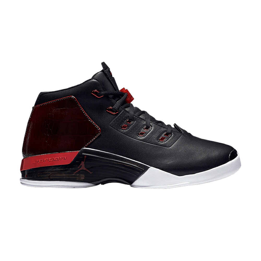 ナイキ 黒色 ブラック 赤 レッド 白色 ホワイト エアジョーダン 17+ 'BULLS' スニーカー メンズ AIR JORDAN AIR JORDAN RETRO / BLACK GYM RED WHITE 67,100円