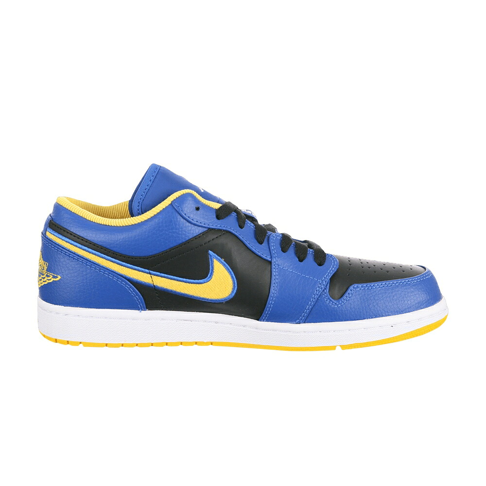 ナイキ ゲーム 白色 ホワイト 黒色 ブラック エアジョーダン 'LANEY' ゲームロイヤル 青 ブルー スニーカー メンズ AIR JORDAN AIR JORDAN 1 RETRO LOW / GAME ROYAL WHITE BLACK VARSITY