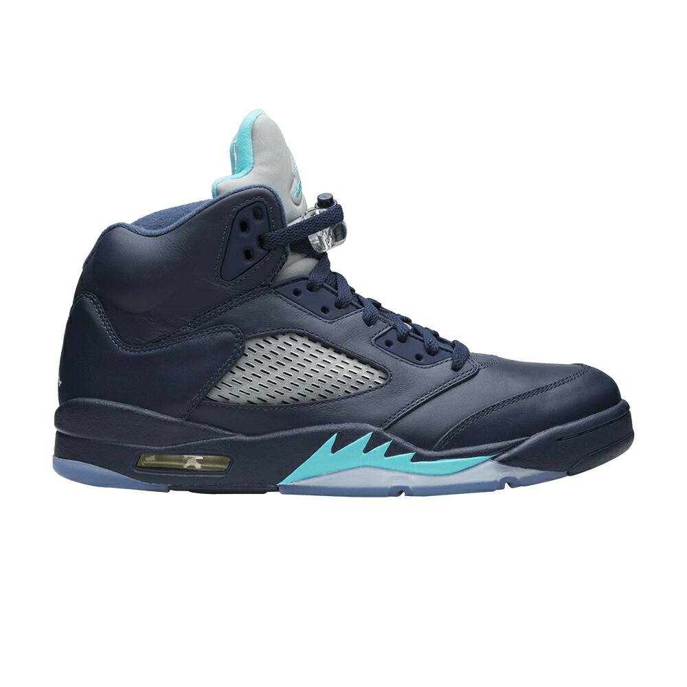 ナイキ 紺色 ネイビー 青色 ブルー エアジョーダン PREGRAPE スニーカー メンズ AIR JORDAN AIR JORDAN 5 RETRO PRE-GRAPE / MIDNIGHT NAVY TURQUOISE BLUE