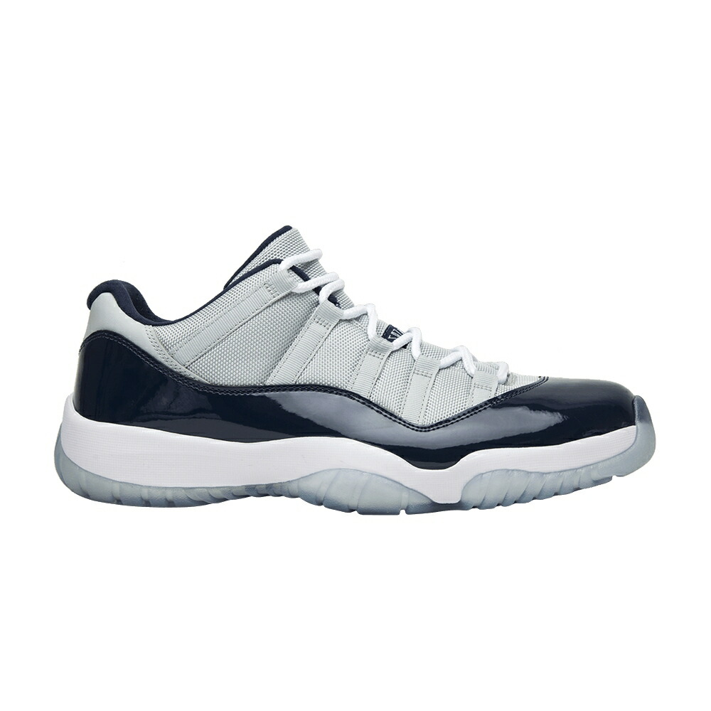 ナイキ 灰色 グレー 白色 ホワイト 紺色 ネイビー エアジョーダン GEORGETOWN スニーカー メンズ AIR JORDAN AIR JORDAN 11 RETRO LOW / GREY MIST WHITE MIDNIGHT NAVY
