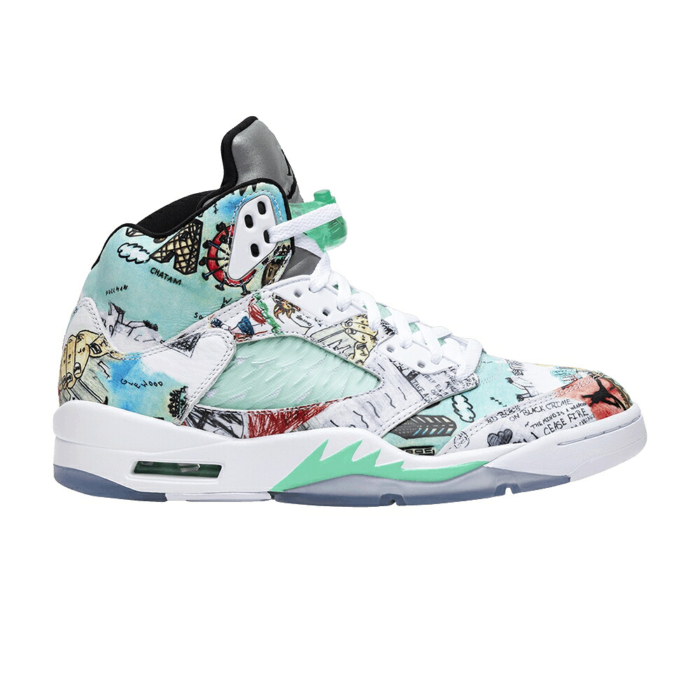 ナイキ エアジョーダン \u0027WINGS\u0027 スニーカー メンズ AIR JORDAN AIR JORDAN 5 RETRO / MULTI COLOR MULTI COLOR