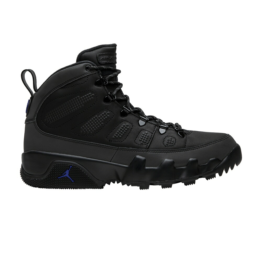ナイキ ブーツ 黒いこと 黒いこと 諧調 コン吊りひも エアジョーダン \u0027BLACK CONCORD\u0027 スニーカー メンズ AIR JORDAN AIR JORDAN 9 RETRO BOOT NRG / BLACK BLACK CONCORD 靴-メンズ靴