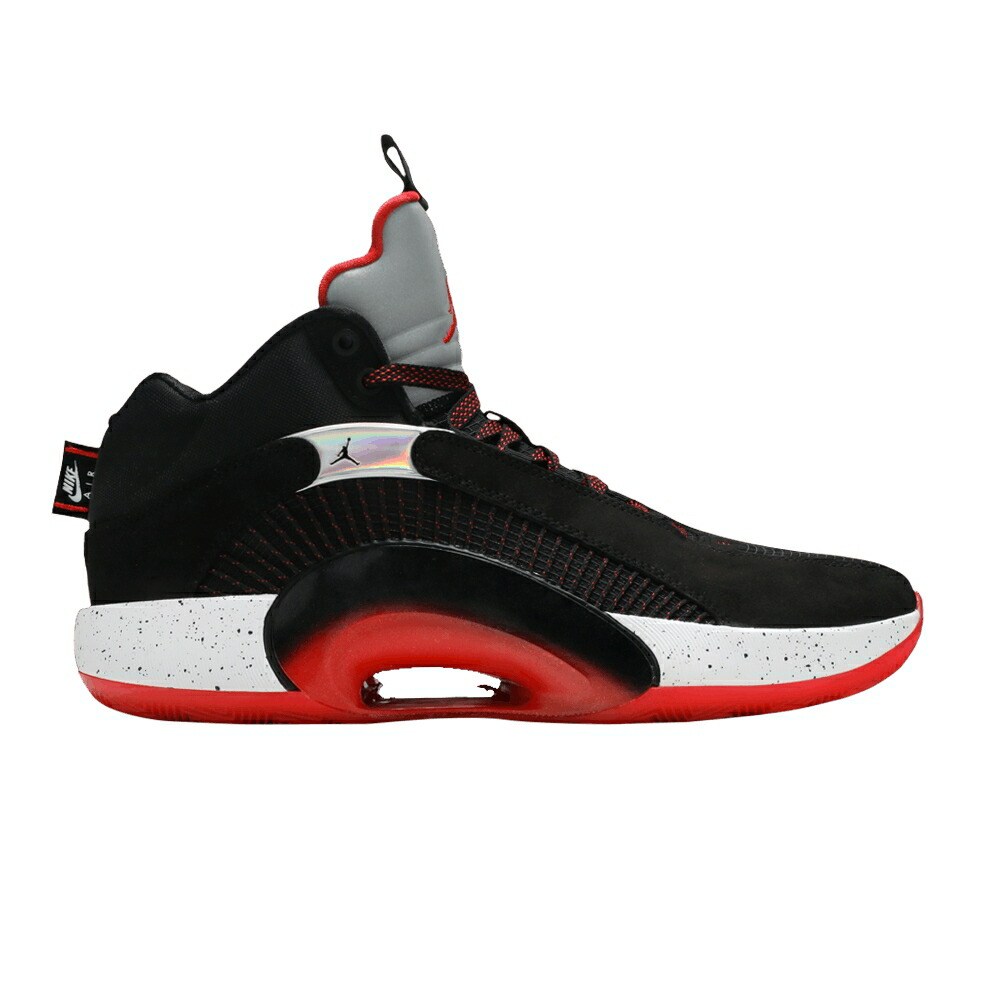 ナイキ 黒色 ブラック ファイア 赤 レッド 銀色 シルバー エアジョーダン BRED スニーカー メンズ AIR JORDAN AIR JORDAN 35 / BLACK FIRE RED REFLECTIVE SILVER