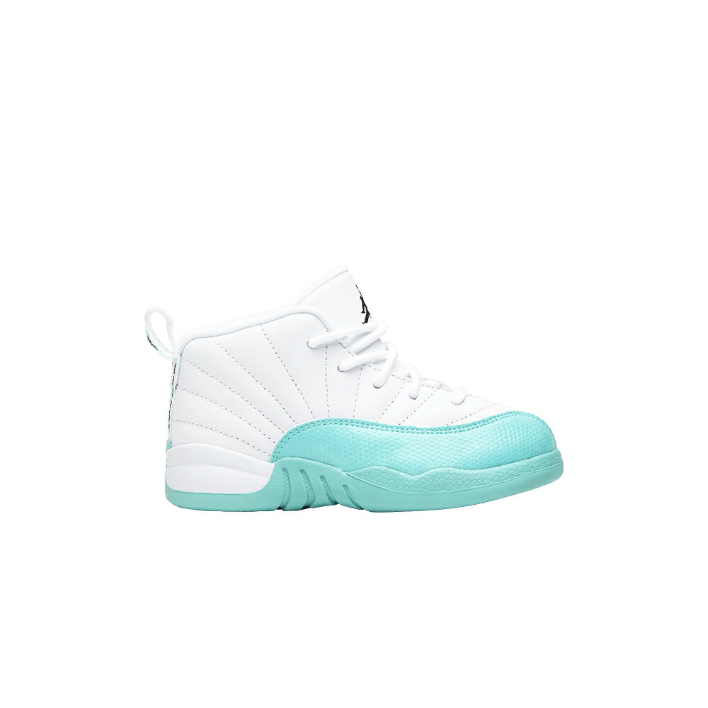 ナイキ 白いこと 白いこと アクア 黒いこと 黒いこと エアジョーダン \u0027LIGHT AQUA\u0027 もの言う花 AIR JORDAN AIR JORDAN 12 RETRO TD / WHITE LIGHT AQUA BLACK