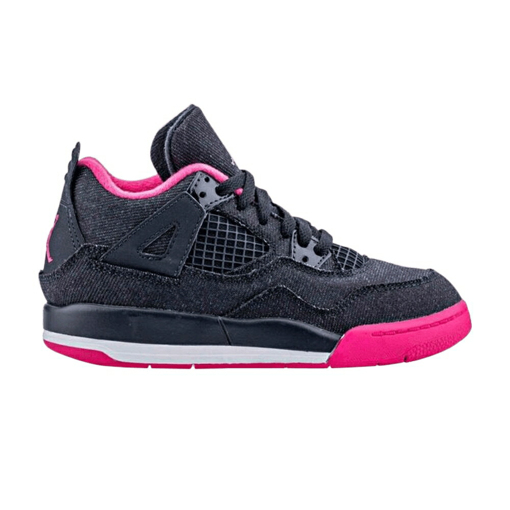ナイキ ゴールド エアジョーダン 'DENIM' ジュニア キッズ AIR JORDAN AIR JORDAN 4 RETRO PS / DARK OBSIDIAN METALLIC GOLD ベビー マタニティ スニーカー
