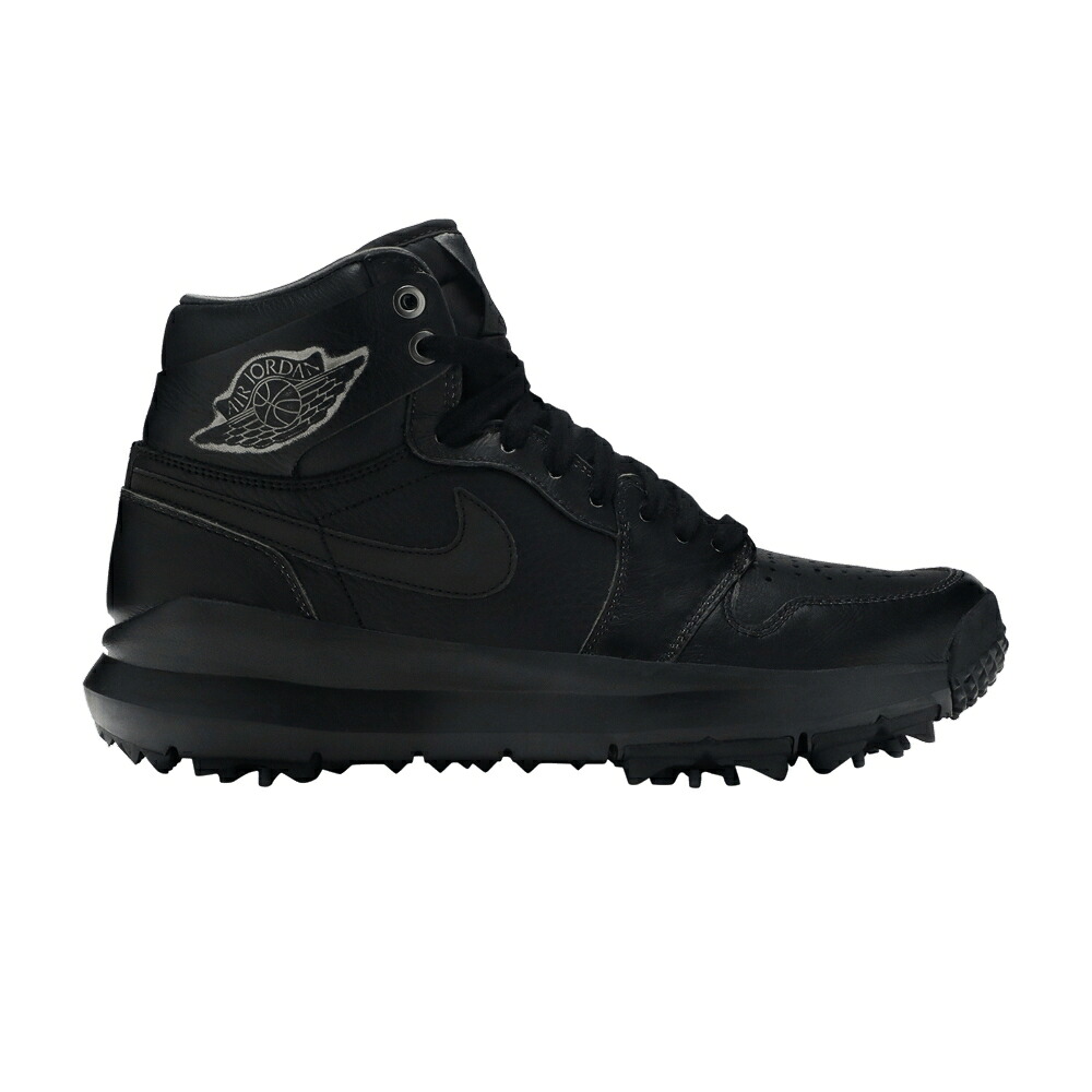 ナイキ ゴルフ プレミアム 黒色 ブラック エアジョーダン 'BLACK' スニーカー メンズ AIR JORDAN AIR JORDAN 1 GOLF PREMIUM / BLACK BLACK