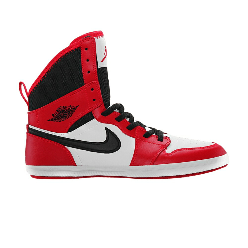 ナイキ スキニー ハイ 赤 レッド 黒色 ブラック 白色 ホワイト エアジョーダン 'GYM RED' ジュニア キッズ AIR JORDAN AIR JORDAN 1 SKINNY HIGH GS / GYM RED BLACK WHITE ベビー マタニティ スニーカー