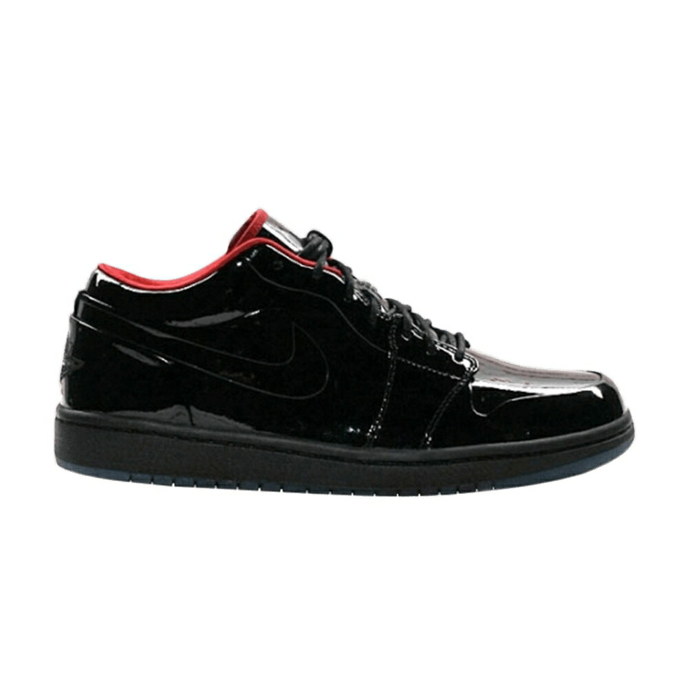 ナイキ ファット プレミアム 黒色 ブラック エアジョーダン PATENT LEATHER スニーカー メンズ AIR JORDAN AIR JORDAN 1 PHAT LOW PREMIUM / BLACK BLACK VARSITY