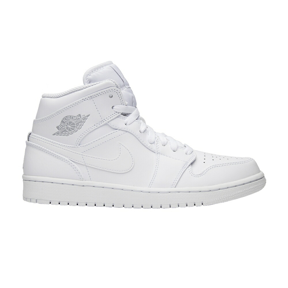 ナイキ ミッド ピュア 白色 ホワイト プラチナム エアジョーダン 'WHITE PLATINUM' スニーカー メンズ AIR JORDAN AIR JORDAN 1 RETRO MID PURE / WHITE PURE PLATINUM WHITE