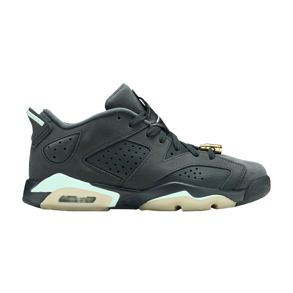 ナイキ エアジョーダン \u0027MINT FOAM\u0027 お坊っちゃん キッズ AIR JORDAN AIR JORDAN 6 RETRO LOW GS / ANTHRACITE MINT FOAM METALLIC もの言う花 マタニティ スニーカー