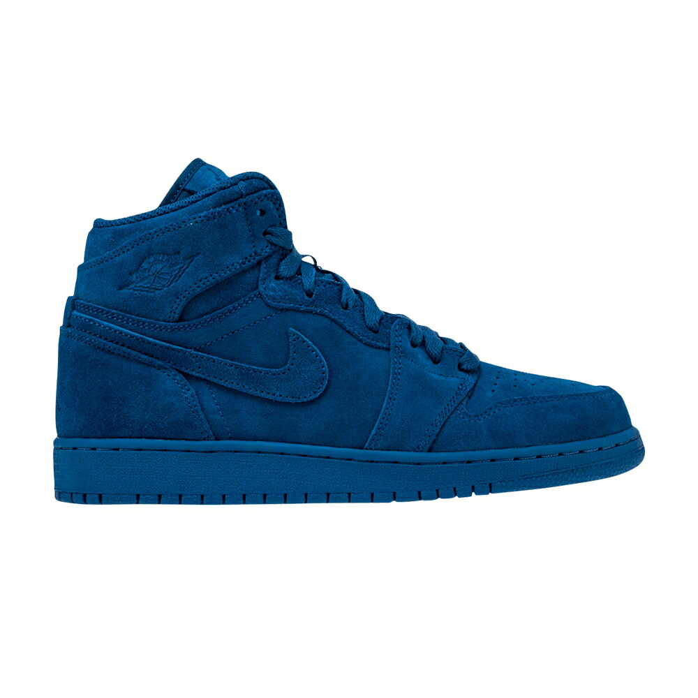 ナイキ ハイ チーム エアジョーダン 'BLUE SUEDE' ジュニア キッズ AIR JORDAN AIR JORDAN 1 RETRO HIGH GS / TEAM ROYAL TEAM ROYAL ベビー マタニティ スニーカー
