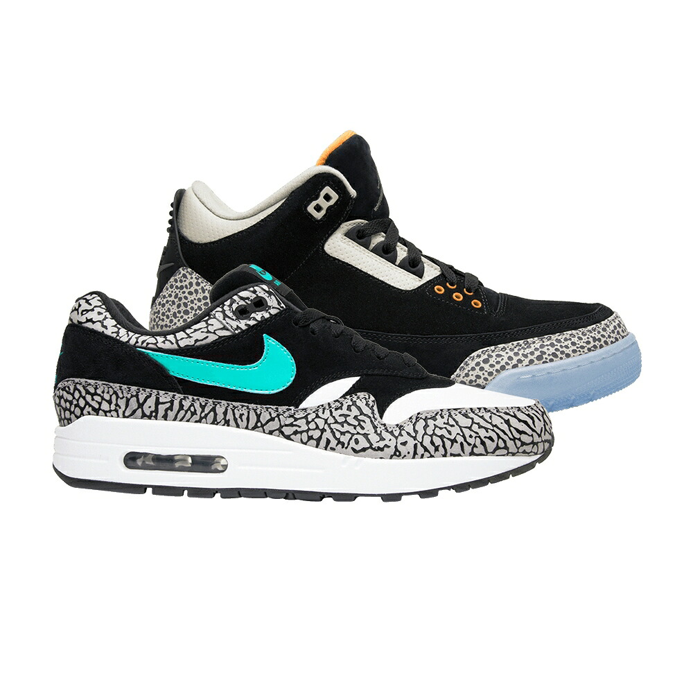 ナイキ マックス エアジョーダン \u0026 大気圏マックス \u0027SAFARI PACK\u0027 スニーカー メンズ AIR JORDAN ATMOS X AIR JORDAN 3 RETRO MAX 1 / MULTICOLOR MULTICOLOR