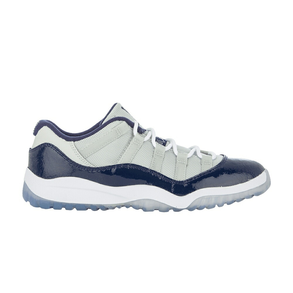 ナイキ 灰色 グレー 白色 ホワイト 紺色 ネイビー エアジョーダン 'GEORGETOWN' スニーカー メンズ AIR JORDAN AIR JORDAN 11 RETRO LOW PRE-SCHOOL / GREY MIST WHITE MIDNIGHT NAVY 43,290円