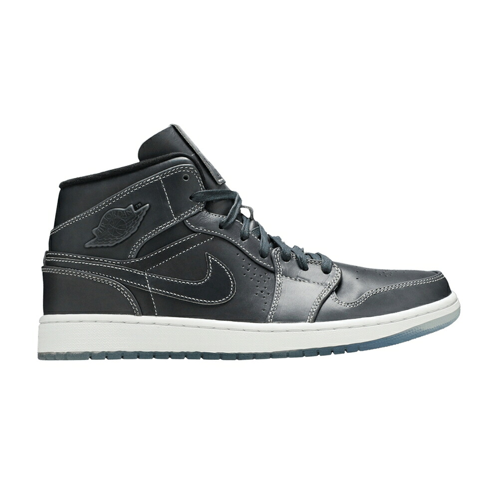 ナイキ ミッド 灰色 グレー 黒色 ブラック 白色 ホワイト エアジョーダン 'WOLF GREY' スニーカー メンズ AIR JORDAN AIR JORDAN 1 MID NOUVEAU / WOLF GREY BLACK WHITE