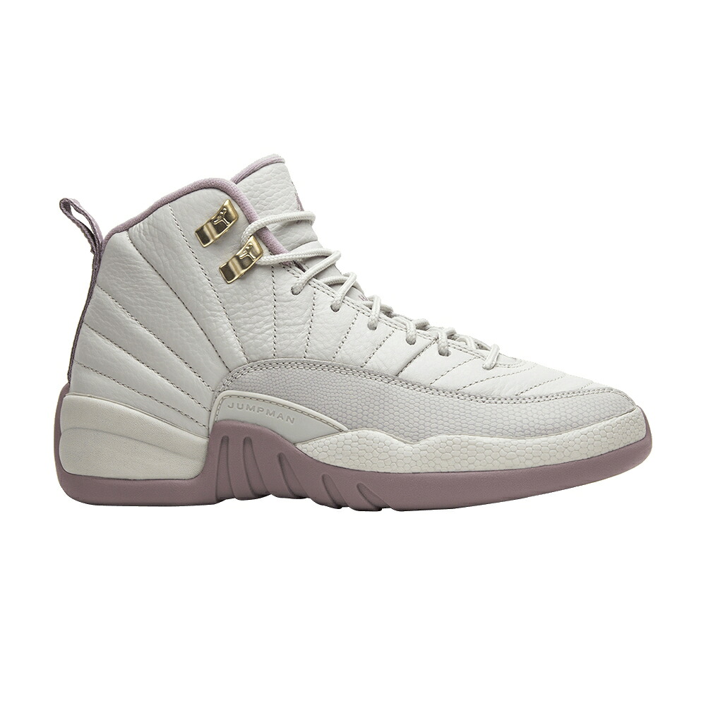 ナイキ ゴールド エアジョーダン \u0027PLUM FOG\u0027 スニーカー メンズ AIR JORDAN AIR JORDAN 12 RETRO GG / LIGHT BONE METTALIC GOLD STAR