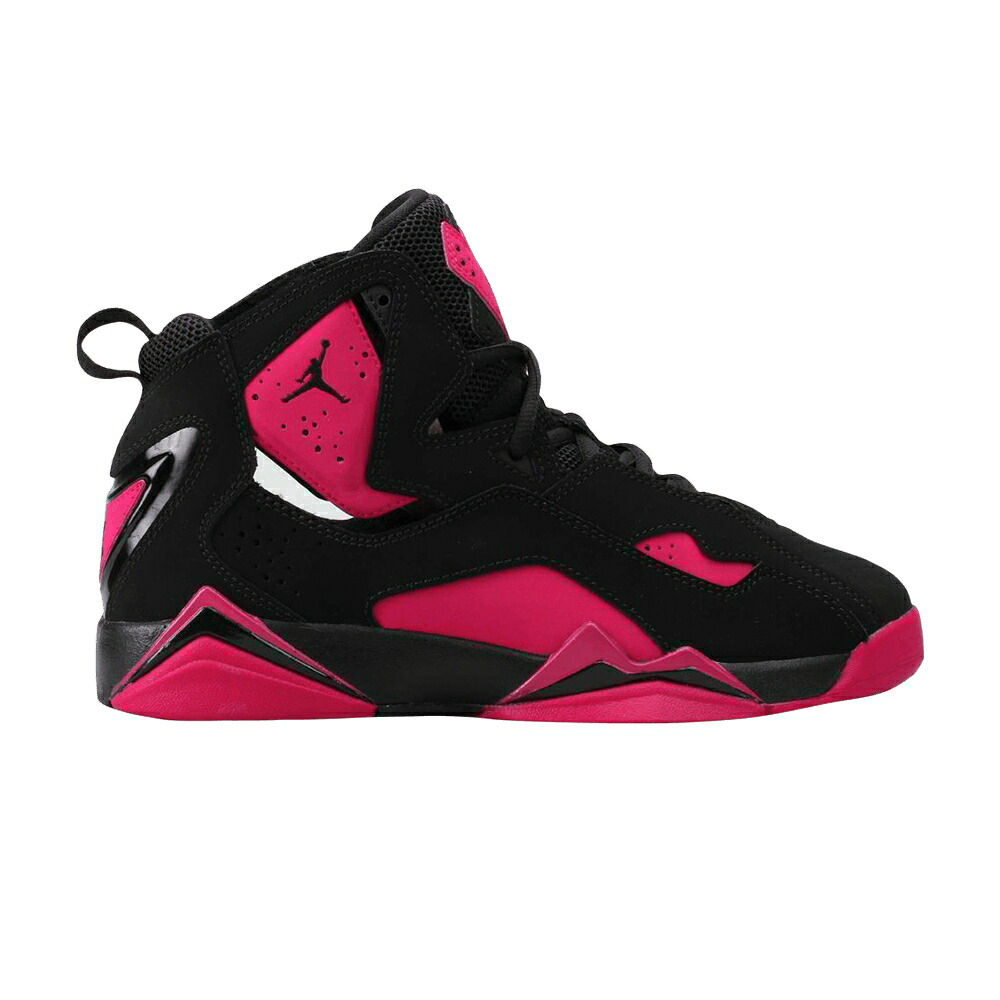 ナイキ フライト 黒色 ブラック エアジョーダン トゥルーフライト 'BLACK FUCHSIA' スニーカー メンズ AIR JORDAN AIR JORDAN TRUE FLIGHT GG SPORT / BLACK BLACK SPORT FUCHSIA